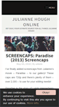 Mobile Screenshot of julianneahough.com